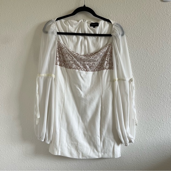 Majorelle White Lilou Dress - Picture 2 of 6